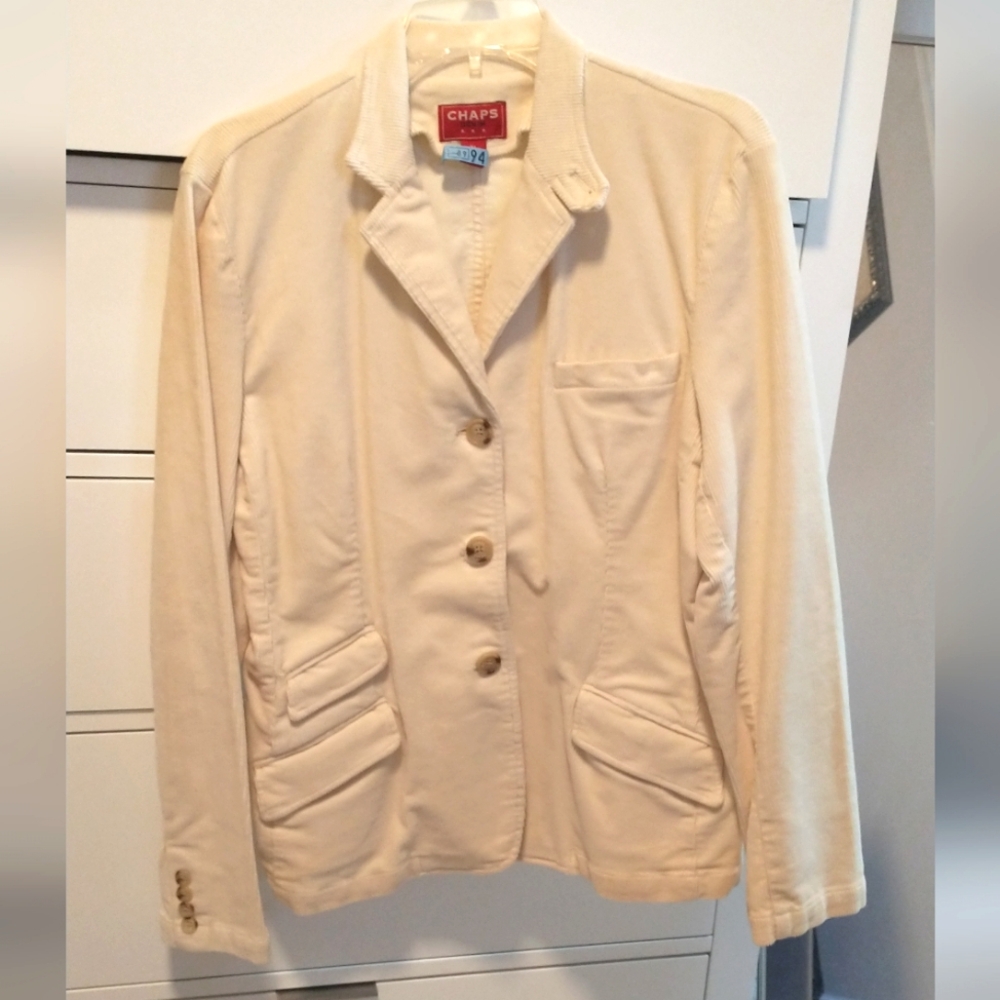 Chaps Beige Women's Blazer